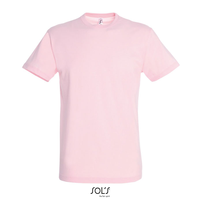 Tshirt unisex personnalisé en coton 150g - REGENT Rose pale